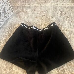 Alexander Wang Black and Gray Waistband